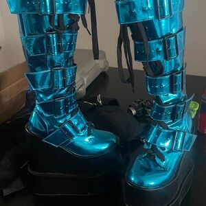 Dolls kill platform boots